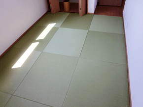 フローリングに敷く琉球畳施工例画像12